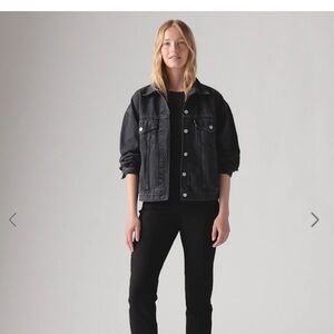 Levi's Black Denim Jeans, sz 8